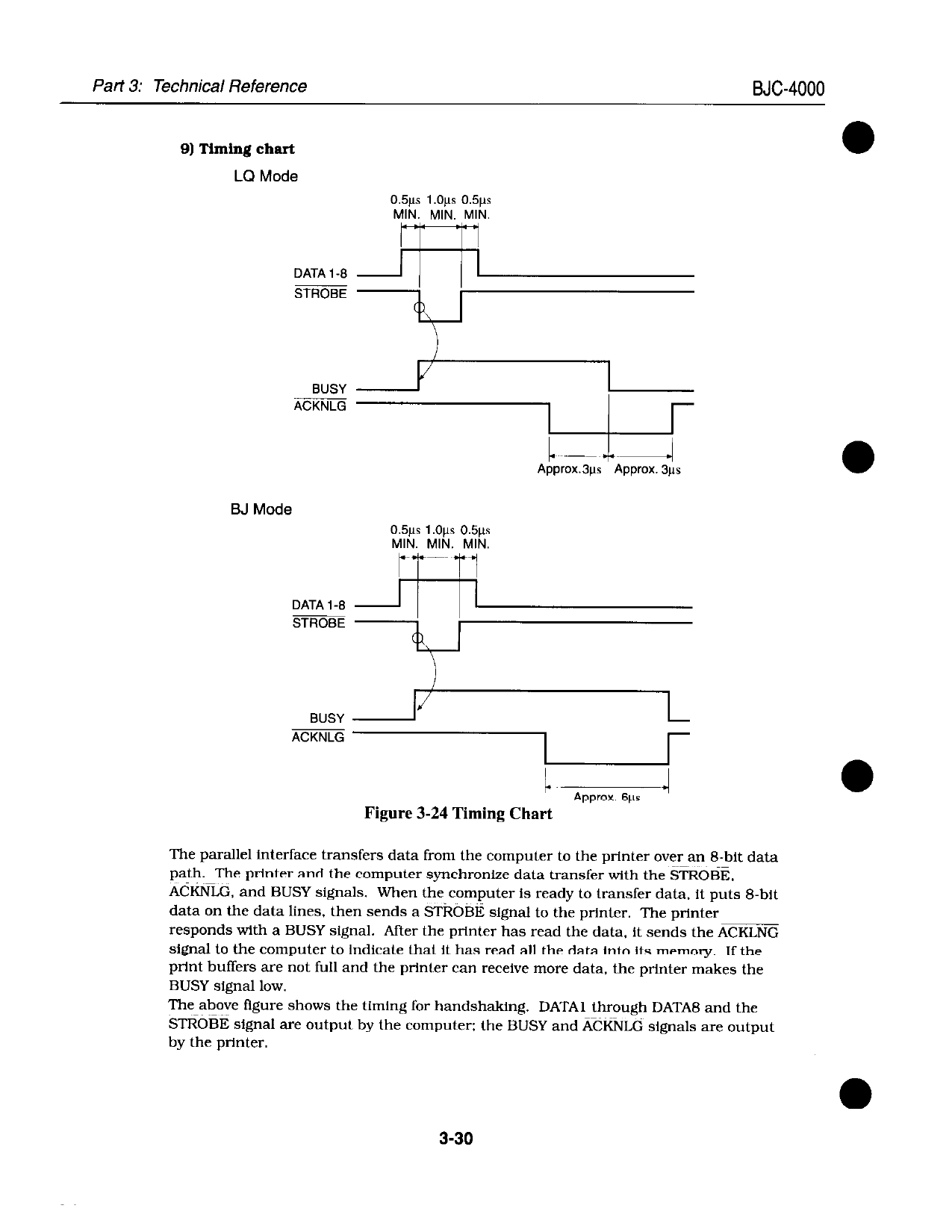 Canon BubbleJet BJC-4000 Service Manual-4